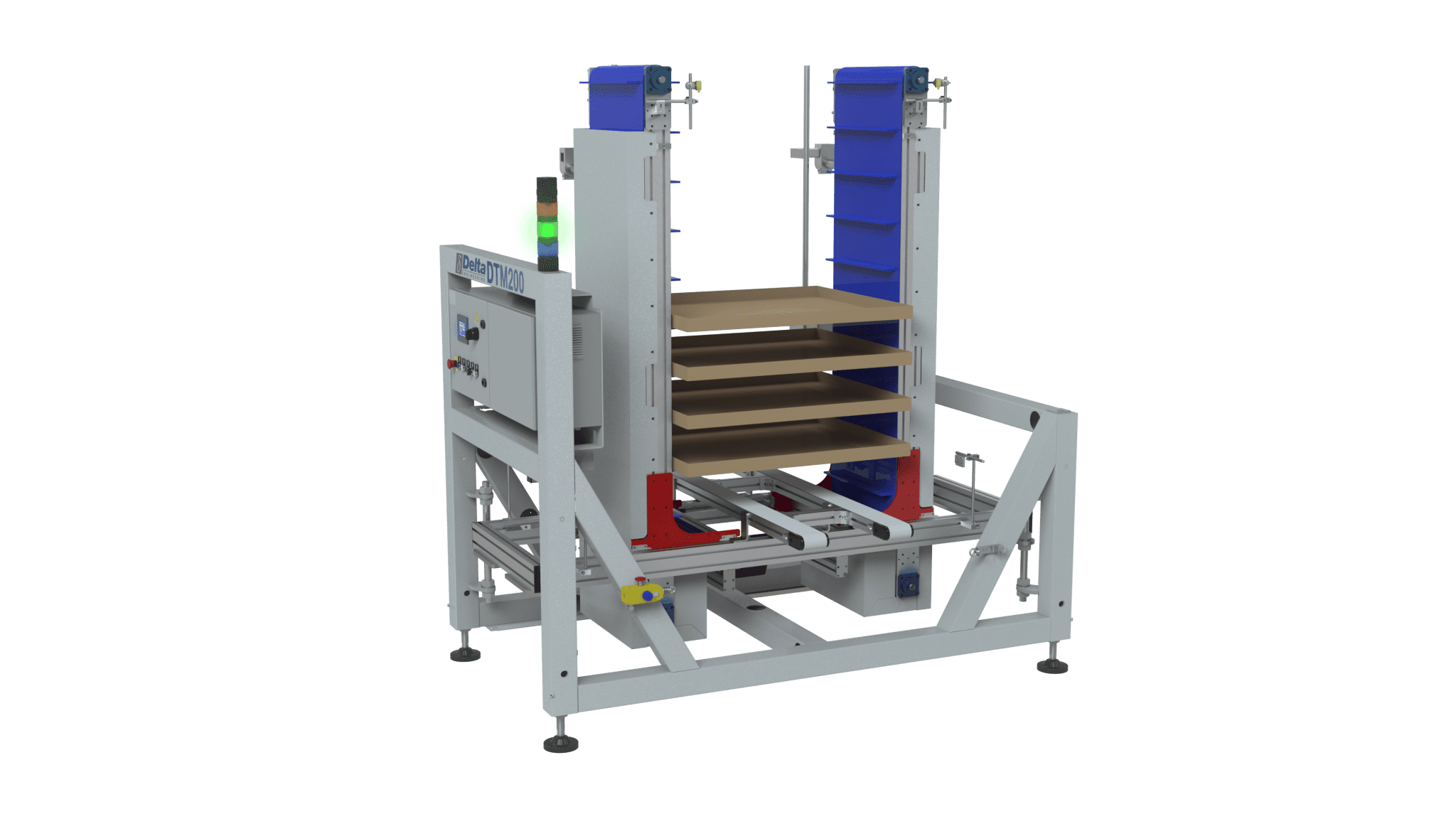 Tray Warehouses Delta Engineering Belgium