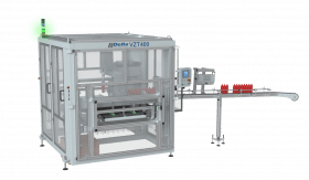 VZT400 - Unité de conditionnement robotisée flexible pour conditionner les bouteilles en barquettes