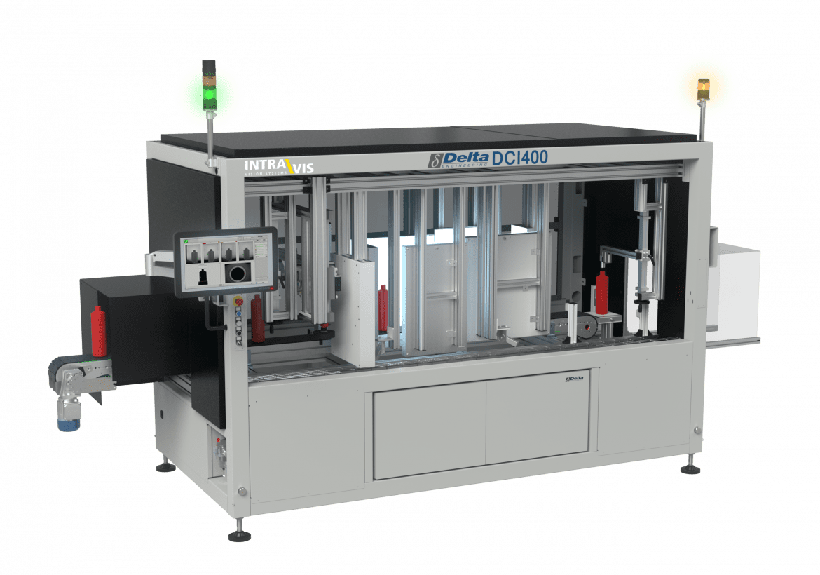 Camera inspection unit DCI400 - Optical quality inspection plastic bottles