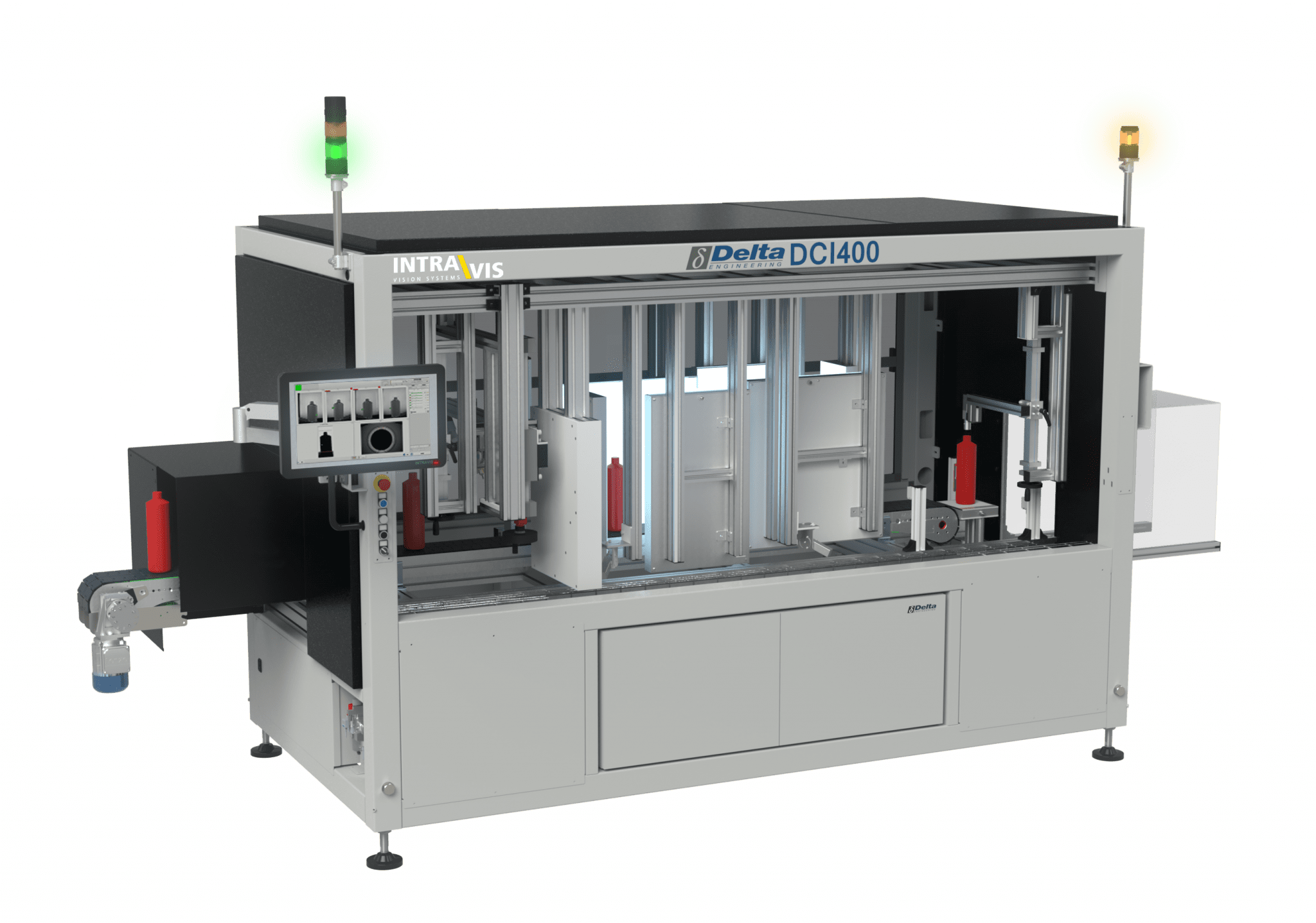 Camera inspection unit DCI400 - Optical quality inspection plastic bottles